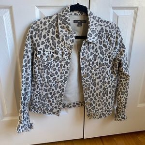 Denim animal print jacket, 4 great tanks